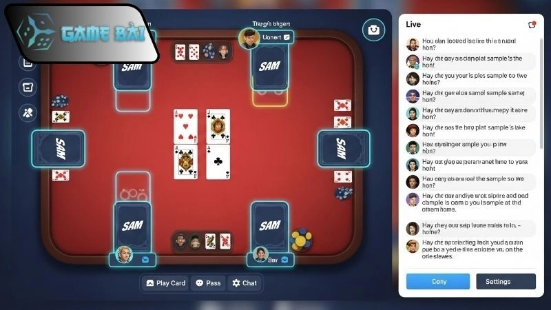 Mẹo chơi game bài trực tuyến có chat trực tiếp hiệu quả