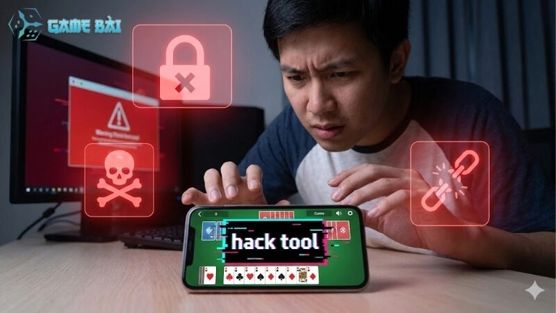 Có nên dùng phần mềm hack game bài không? (Cảnh báo khẩn)